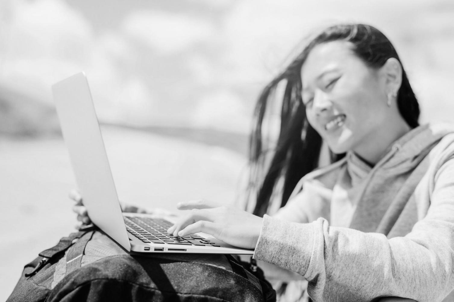 Mobile app development workspace showing code and design mockups